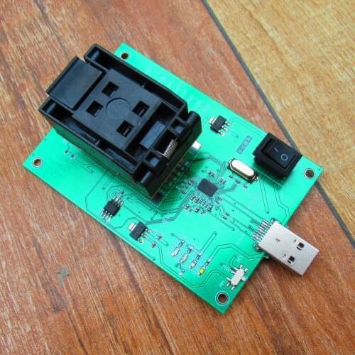 BGA100 to USB Burning Seat Emmc100 Test Seat IC Programming Seat Empty Seat Font Library Read-write Adapter Seat