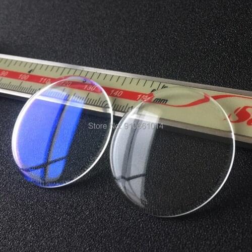 Pot shape38.5mm Mineral glass For Armani AR-1920 1922 1923 1924 Crystal Glass Watch Part