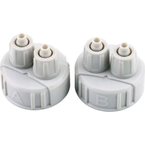 ABS Aquarium CO2 System Kit Generator Part Pro Tubes Valve Guage Bottle Cap for Fish Tank Live Planted A/ B Interface DIY