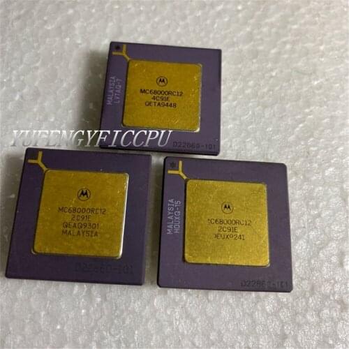 MC68000RC12 Antique cpu collection testimony of history antique computer accessories