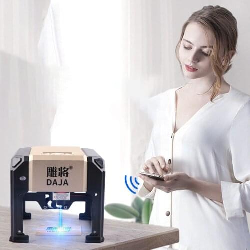 3000mW Bluetooth Mini Laser Engraving Machine, Dog Collar and Pet Tag Portable Logo Marking Machine, Mini Diy Carving Machine