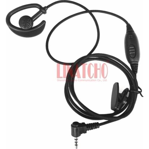 Nylon Walkie Talkie Microphone Headset PTT Button Radio Earphones for radio VX-410 VX-420 VX-1R VX-2R VX-3R VX-5R