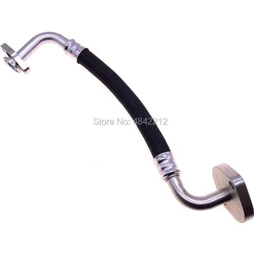 Free shipping genuine 1202783600(1202 7836 00) rubber oil hose assembly oil pipe for AC screw air compressor