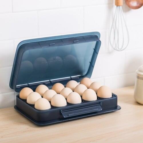 Nordic Outdoor Portable Camping Picnic BBQ Egg Box Container Creative Refrigerator Sealed Storage Box Travel Kitchen Utensils