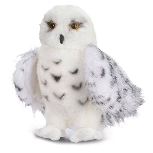 Wizard SNOWY OWL Plush Toy Stuffed Animal Dwight Potter owl for Home Decor Decoration Crafts Figurines Miniatures kids baby gift