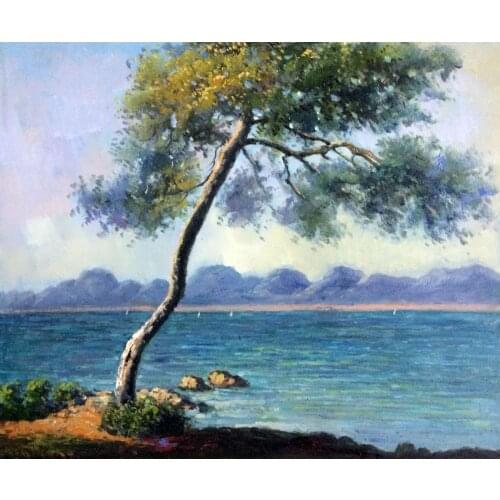 High Quality, Oil Painting Wall Decoration, Cap d' Antibes by Claude Monet, Canvas Painting Decorative Art, Handpainted
