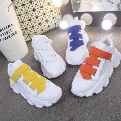Women Shoes Plus Size Sneakers Women New Vulcanized Shoes Casual Female Slip On Flat Shoes White Mesh Walking Footwear CR-51