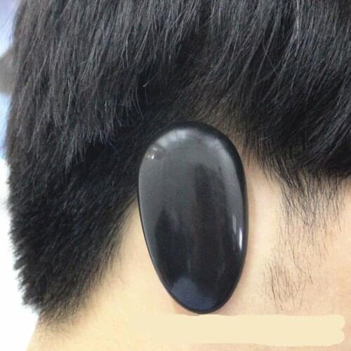 1/5 Pairs Black Plastic Ear Cover Salon Hairdressing Hair Dyeing Coloring Bathing Ear Cover Shield Protector Waterproof Earmuffs
