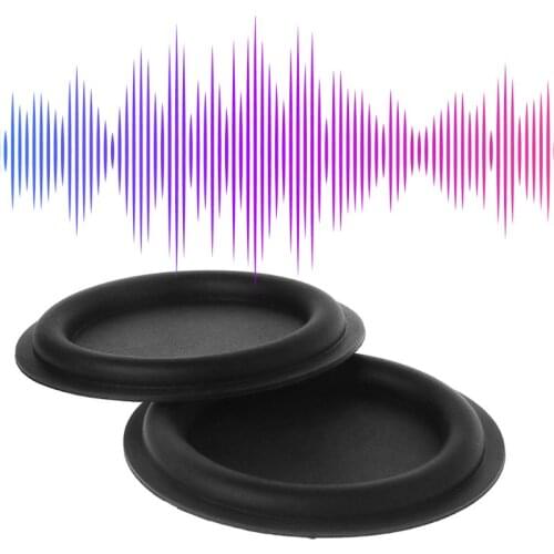 2PCS 75/90/92/139mm Audio Bass Diaphragm Vibration Membrane Passive Radiator Speaker Repair Parts for DIY Home Theater