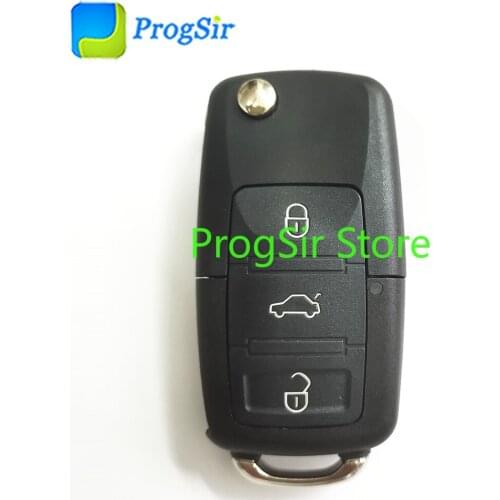 434MHz 3 Button Keyless Go Remote Control For VW 1K0 959 753 N With 48 Chip