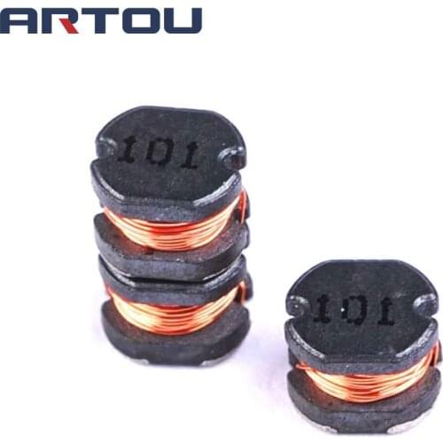 50PCS SMD Power Inductors CD43 100UH 101 Size 4*4*3mm