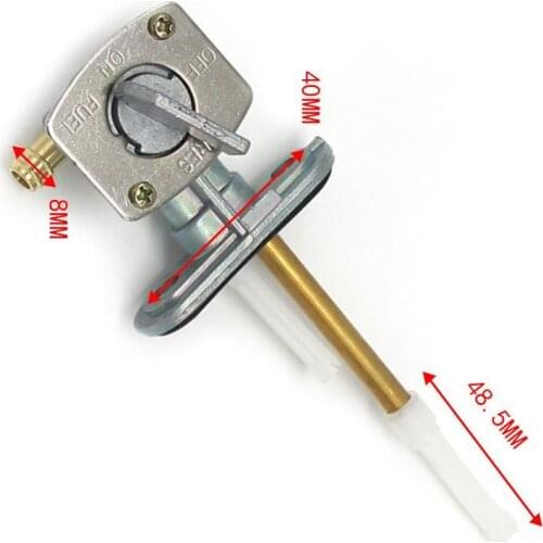 Motorcycle Gas Fuel Petcock Tap Valve Switch Pump For Polaris Scrambler 500 Intl Sport Sportsman 400 400L Swedish 400L 4x4 6x6