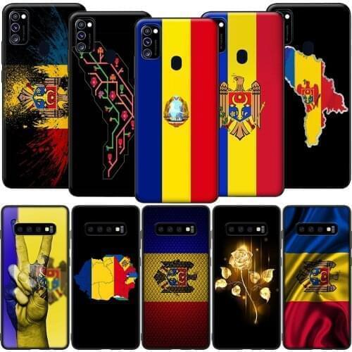 GX140 Moldova Flag Case for Samsung Note 8 9 10 20 Ultra J2 J5 J4 J6 Plus J7 Prime Duo J730 Pro Core J8 Lite