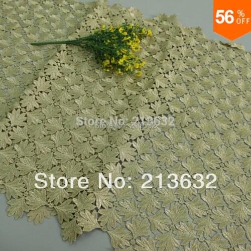 D po23 A new water soluble embroidered cloth tulle materical elegant embroidery lace Embroidery fabric factory orders perfume