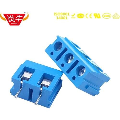 KF370 7.5 2P 3P BLUE PCB UNIVERSAL SCREW TERMINAL BLOCKS DG300 7.5mm PITCH 2PIN 3PIN CAN BE COMBINED DEGSON PHOENIX CONTACT