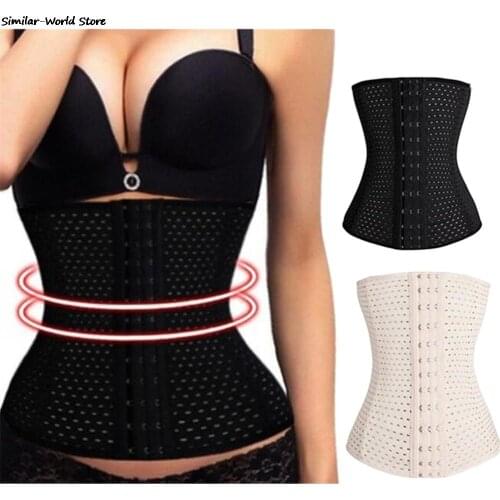 Hot Belt Waist Cincher Control Corset Waist Trainer Slimming Belt Shaper Women Underbust Slimming Waist Tummy M-XXL