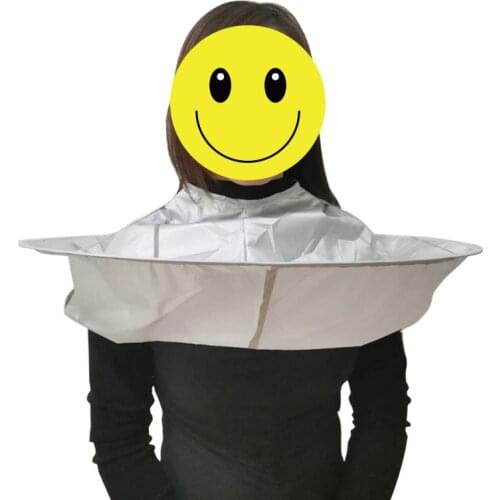 Adult barber cloak Bib hair cutting apron cloth hair dyeing clothes barber clothes folding waterproof apron cloth