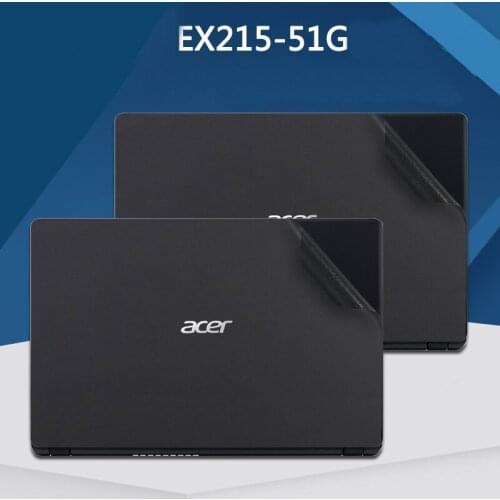 Carbon fiber Laptop Sticker Skin Decal Cover Protector for Acer EX215-51G 15.6"