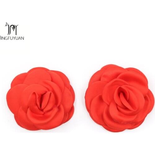 1 Pair New Rose Flower Nipple Covers Self-Adhesive Breat Petal Seamless Disposable Pasties Women Lingerie Rose Nipple Cover