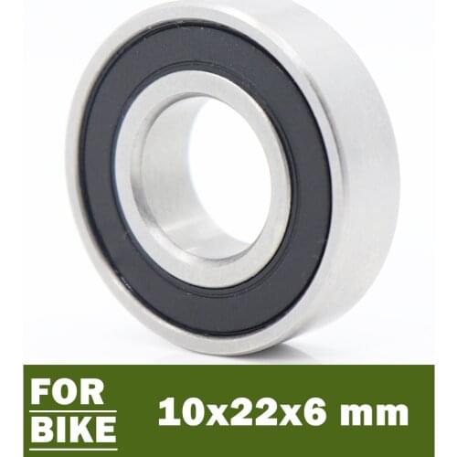 6900-2RS Bearing 10*22*6 mm ( 1 PC ) ABEC-3 6900 RS Bicycle Hub Front Rear Hubs Wheel 10 22 6 Balls Bearings