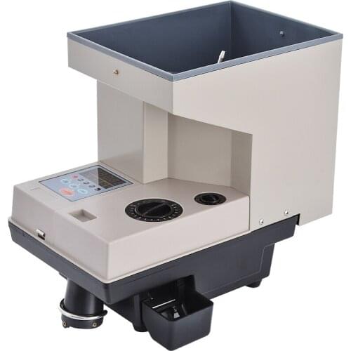 Full Automatic Electronic Coin Counting Machine Can Count All Countrys Coins 1500pcs/min 15-35mm Coin diameter110V/220V