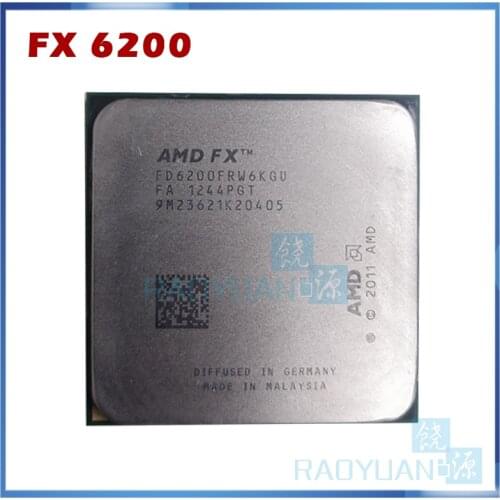 AMD FX 6200 3.8GHz 8MB 6-Core CPU processor Desktop 125W FX serial Socket AM3