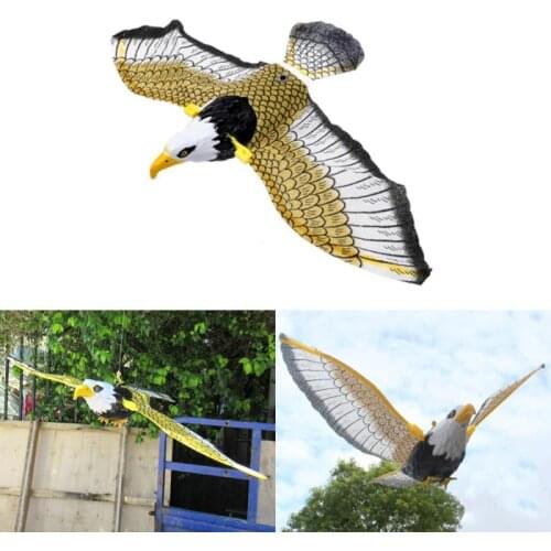 Bird Repellent Hanging Eagle Flying Owl Repellent Scarer Decoy Protection Repellent Pest Control Scarecrow Garden Yard Repellent