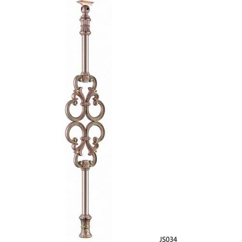 Freeshipping 950mm JS034 Column Customade Floor Mount Newel Handrail Armrest Post Pillar Pole for Staircase