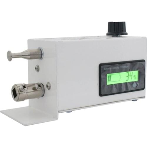 Adjustable speed LED display DC 12V rechargeable battery-powered barbecue grill barbecue motor