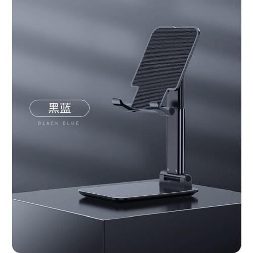 Tutew Universal Foldable Desk Phone Holder Metal Adjustable Angle Mobile Stand Soporte Movil Support Smartphone Tablet