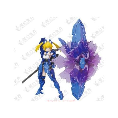 IN-Stock Pretty Armor Ver 4 Ms Girl Gemini Plastic model kit Anime Toys Figure purple