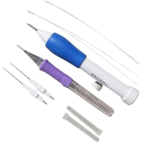 3 Size Punch Needle Set Embroidery Stitching Craft Tool for Diy Sewing