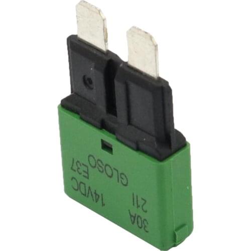 30A Fuse Circuit Breaker Automatic Reset Trip Function In Blade Fuse Housing
