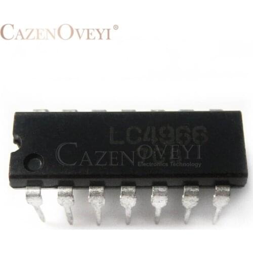 5pcs/lot LC4966 LC 4966 DIP-14 In Stock