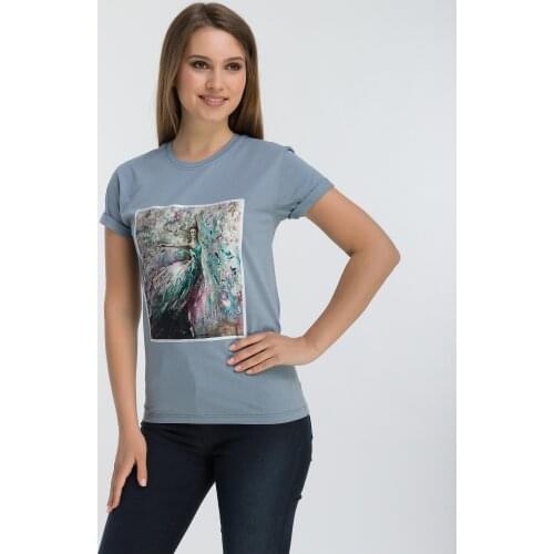 ALTER ME Women's T-shirts With Inscriptions