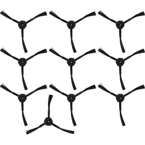 10PCS Side Brush for Ecovacs Vacuum Cleaner Sweeping Robot CR120/CEN540/X500/X580/KK8,Replacement Brim Side Brush Kit