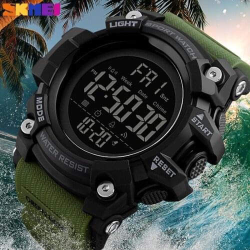 SKMEI New Fashion Outdoor Sport Watches Waterproof Digital Chronograph Wristwatches Casual Clock Military Men Relogio Masculino