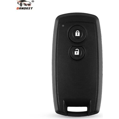 Dandkey 2 Buttons Smart Remote Key Shell For Suzuki SX4 XL-7 Grand Vitara Swift 2006-2012 Fob Replacement Case Cover