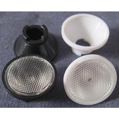 #CPTI-20 High quality Led Lens Sets, Lens Diameter: 20mm, Holder Size: 22X12.5mm, 8 degree, Bead Surface, PMMA