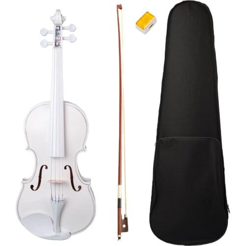 1 Pack 4/4 Size Wooden Violin Fiddle， with Case Bow Rosin - Beginners， Music
