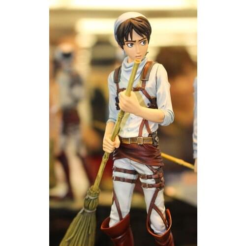 17cm Japanese anime figure Eren Jaeger Attack on Titan action figure kids toys collectible model toys