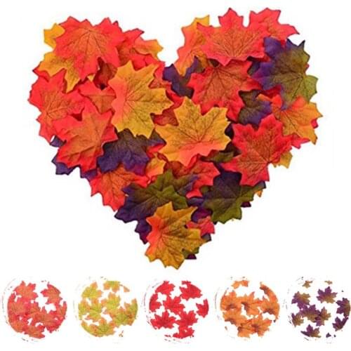 1Set Simulation Leaves decorations Silk props fabric Artificial High Quality Fashion Fake One Size