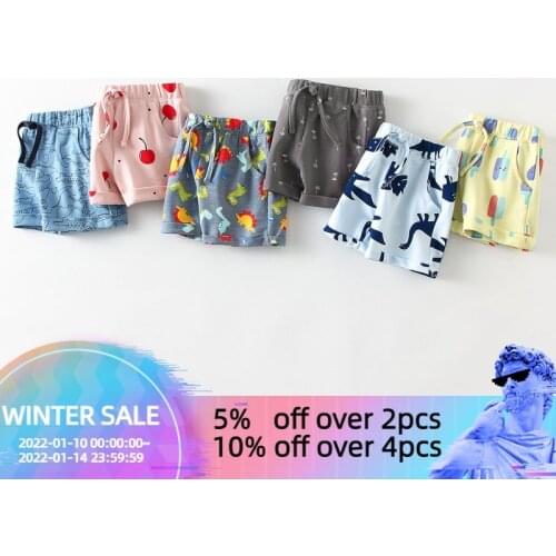 Summer Kids Boys Girls Casual Shorts Top Quality Cotton Baby Beach Shorts Girl Bottoms Summer Kids Wears