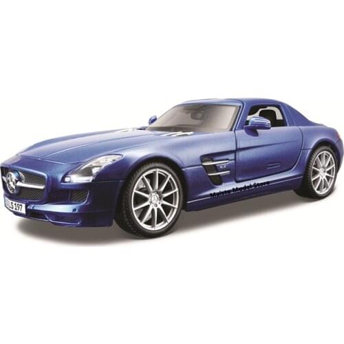 Maisto 1:18 Mercedes-Benz SLS AMG Preminer editionHighly-detailed die-cast precision model car Model collection gift