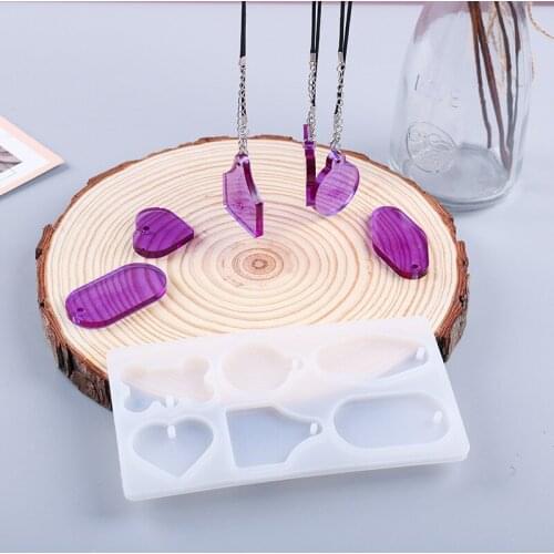 NOT AS LONG diy Epoxy Mold New Dog Bone Tag Pendant Silicone Mold Handmade Personalized Jewelry Mirror Mold New Product Hot Sale