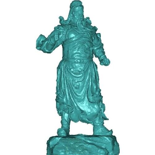 New arrival 3d model house stl relief for cnc machine in STL file format Guan Yu_1