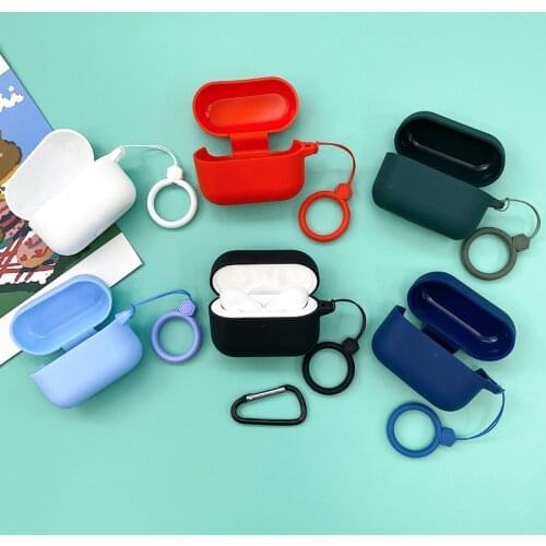 New Silicone Shockproof Case For Honor Earbudsx1 bluetooth Earphones Case Anti Lost Rope For Honor Earbuds X1 Bags