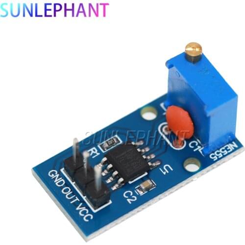 NE555 adjustable frequency pulse generator module For Smart Car