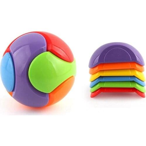 Early Education Assembling Ball Colorful Educational Toys Piggy Bank Plastic Training Childrens Hands-on Ability Gifts