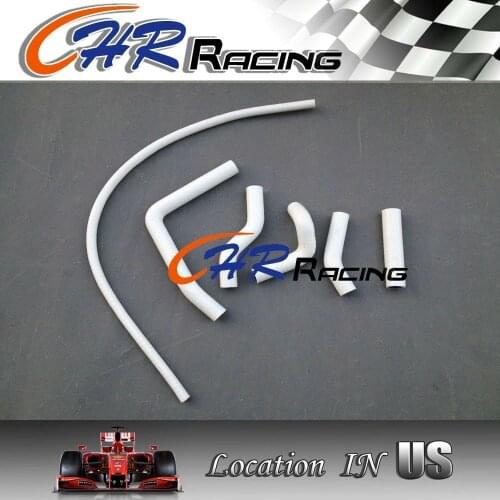 Silicone radiator coolant hose FOR GR Kawasaki KX500 KX 500 1988-2004 WHITE